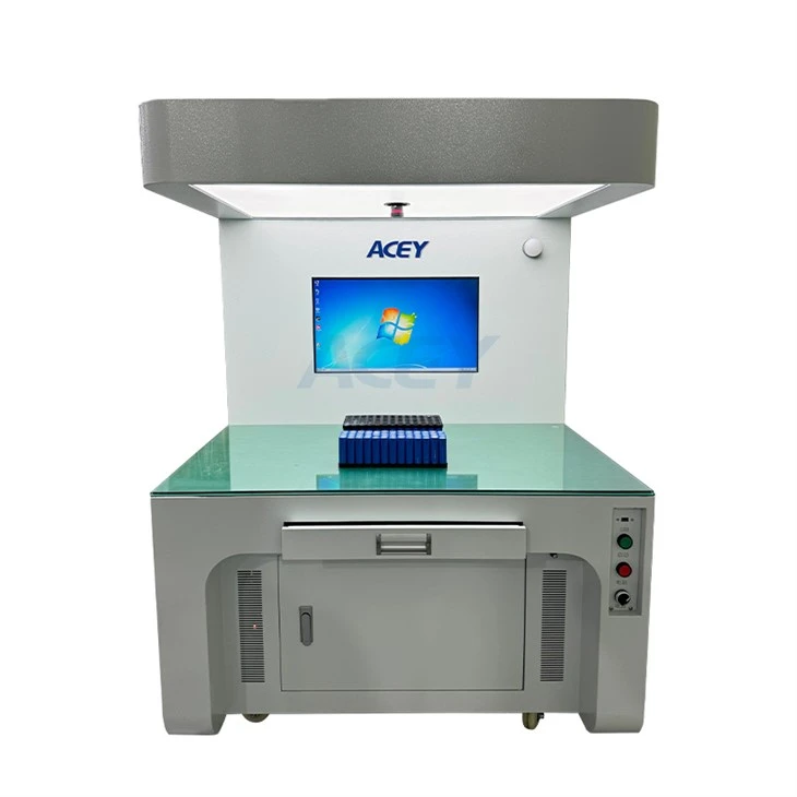Cylindrical Cell Poles Visual Inspection Machine